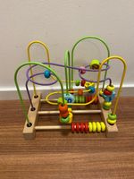 Jacootoys Motorikschleife aus Holz Roller Coaster