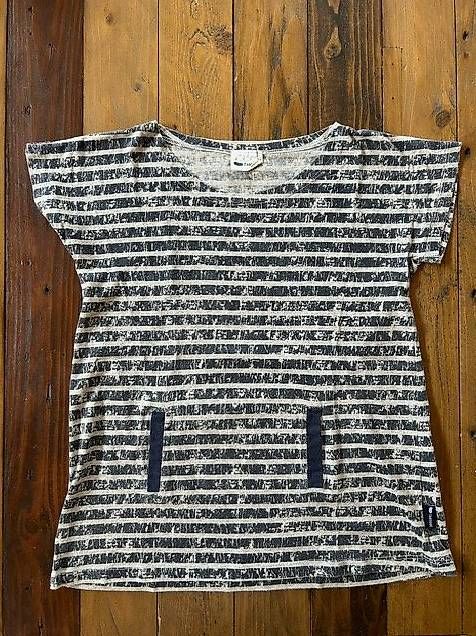T-Shirts: T - shirt à rayure l'asticot – Gebraucht aus La Forclaz VS von ros_wb8b