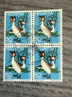 Schweiz Briefmarke Pro Juventute 1970 Viererblock Top!