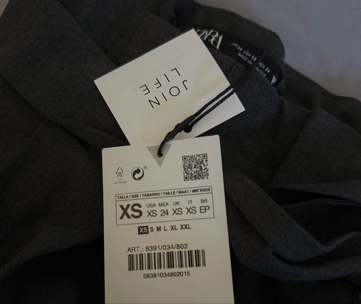 Zara Pantaloni: Zara Grey Trousers – Nuovo e nell'imballaggio originale da Basel venduto da 1moonstar 1