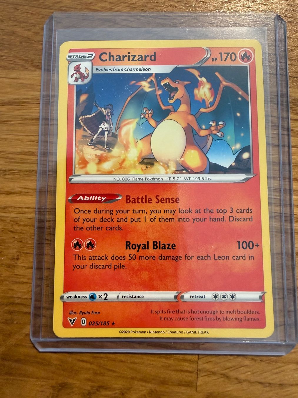 Pokémon Carte collezionabili: Charizard 025/185 – Usato da Amriswil venduto da sim_nlb6