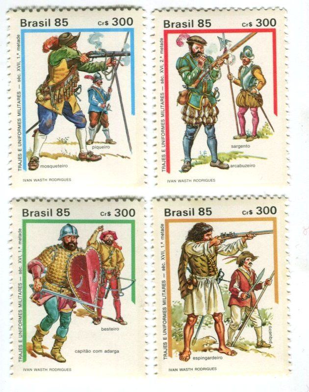 Alle Briefmarken: Briefmarken "Uniform". Brasilien – Neu und originalverpackt aus Basel von Butsch5