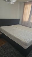 Box spring Bett  inkl. 2 Premium-Matratzen