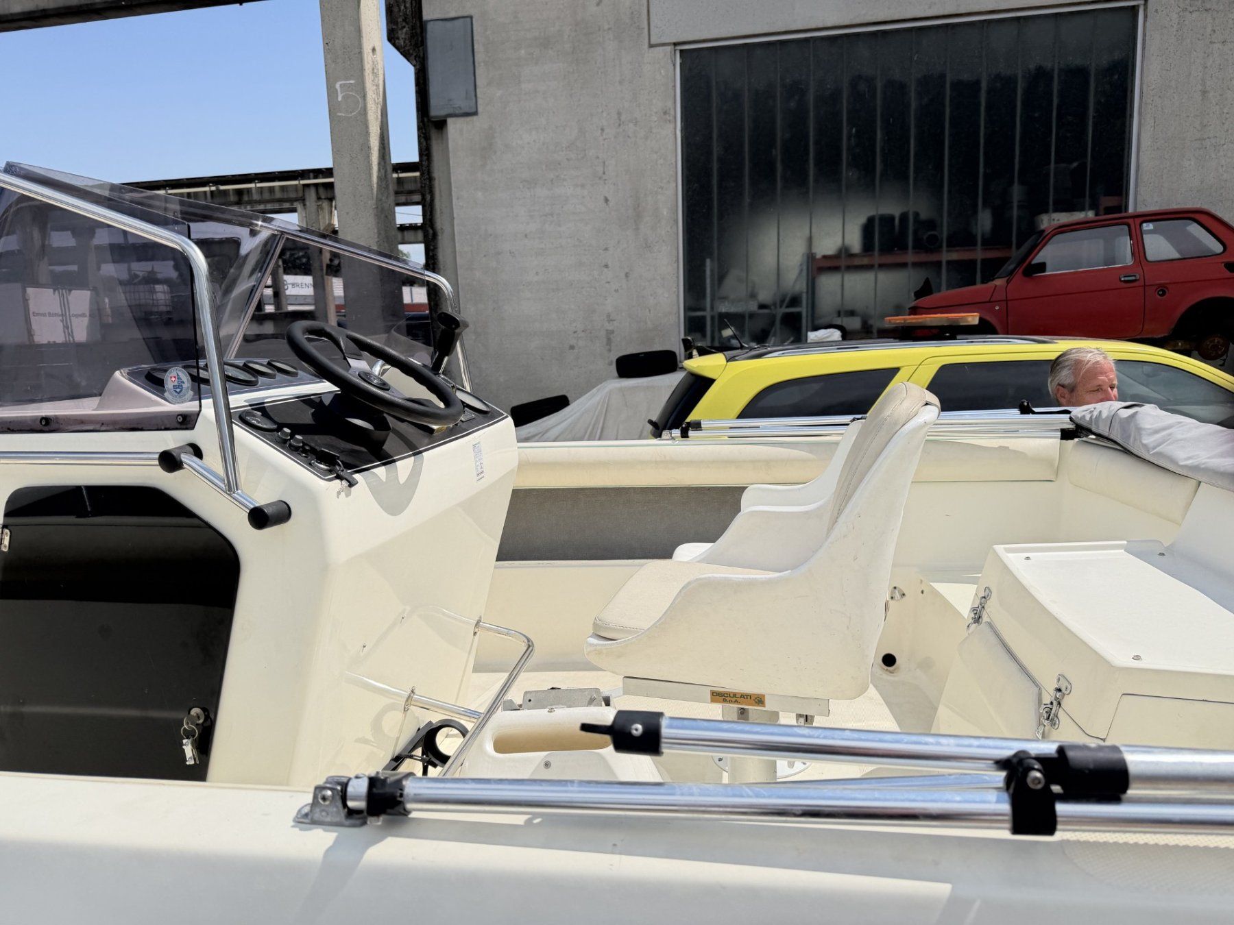Molinari Bateaux: MOLINARI AM 651 KONSOLENBOOT – D'occasion à Avenches par BOOTTRANSPORTE 3