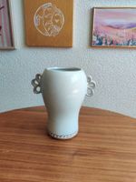 Vase décoratif en céramique blanc - Style grec