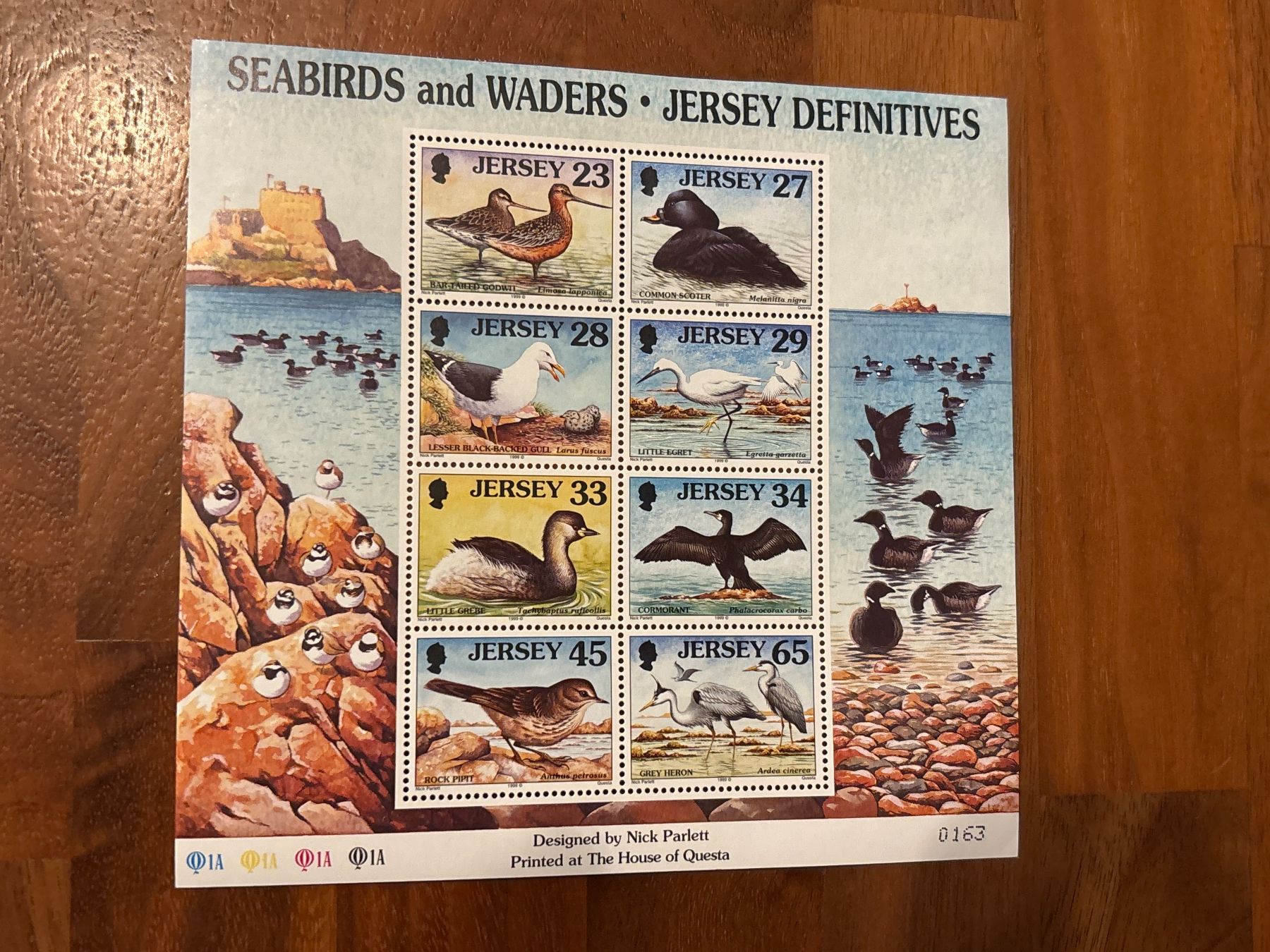 Tutti i francobolli: Jersey Briefmarken "Seevögel und Watvoegel" – Nuovo e nell'imballaggio originale da Zürich venduto da engebrunau