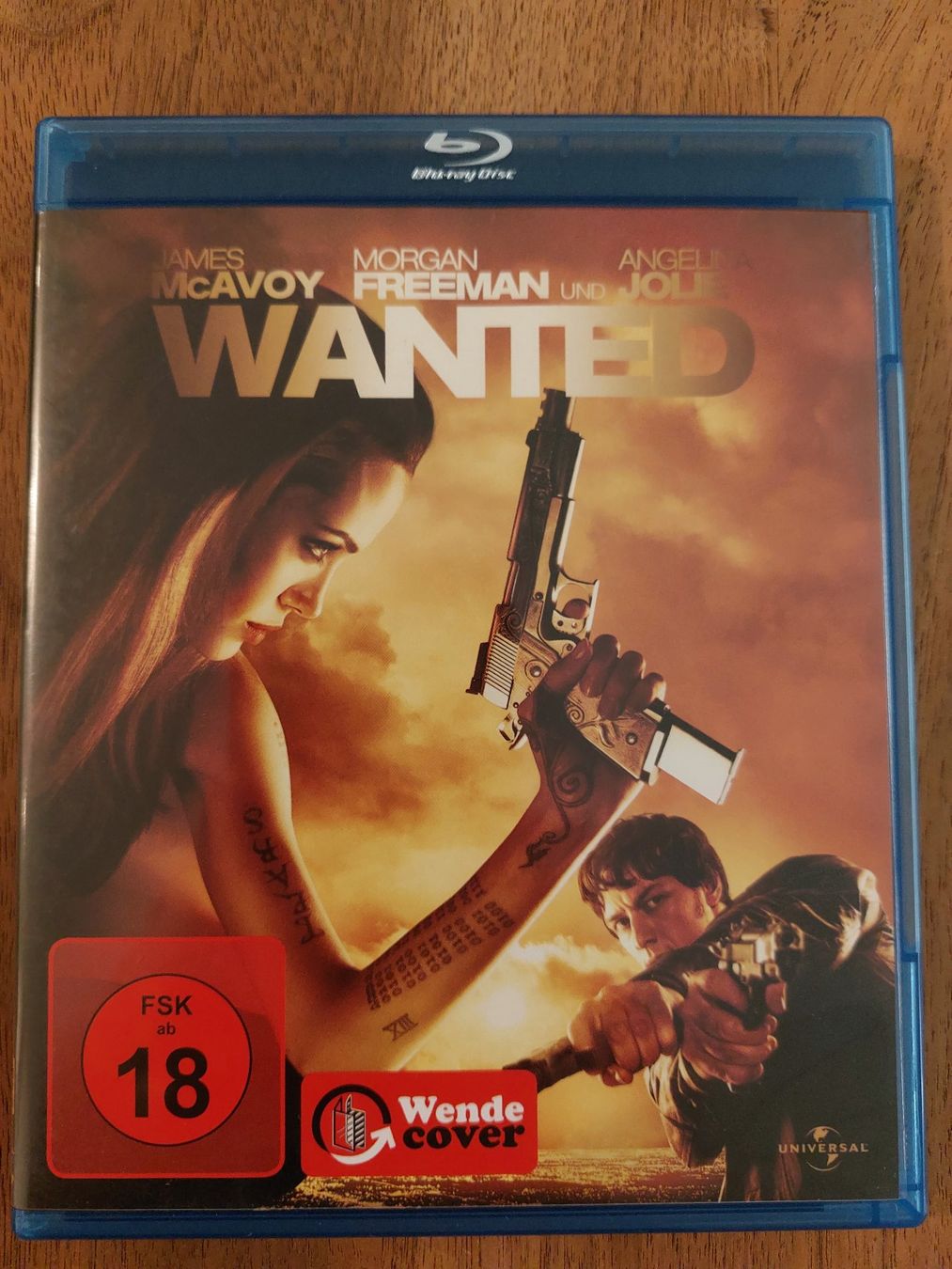 Alle DVDs: Blu Ray - Wanted mit Angelina Jolie – Gebraucht aus Rheinfelden von FilmAuktion