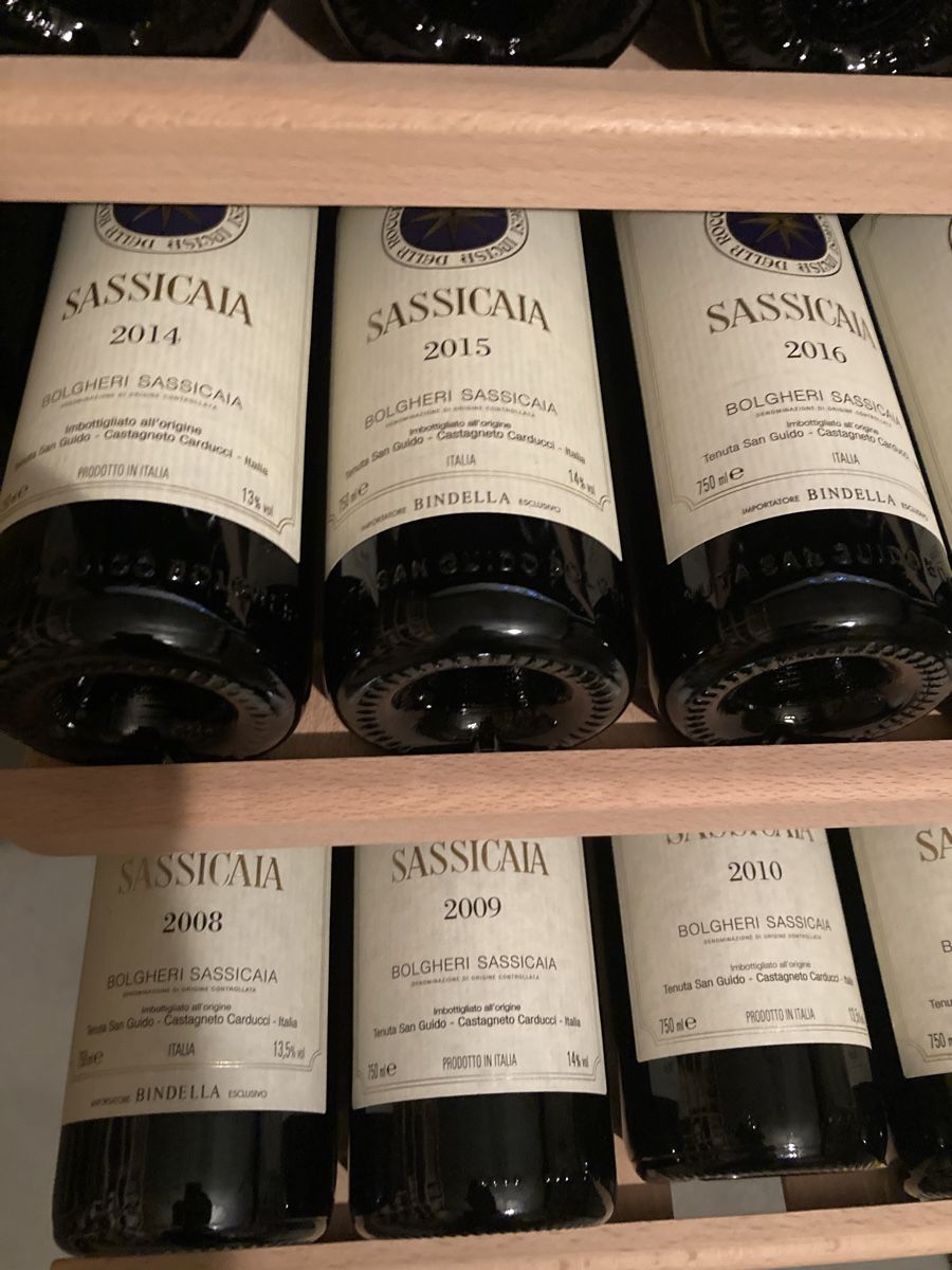 Sassicaia Wein: Sassicaia 2002 - 2017  16 Flaschen – Neu (gemäss Beschreibung) aus Roggwil BE von Maui2000 9