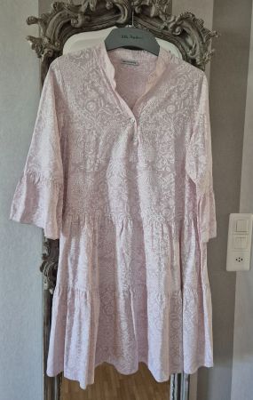 Sommerkleid Paisley hell rosa Gr. M