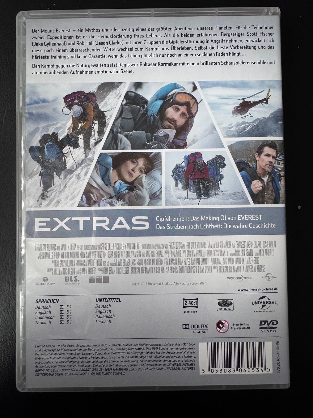 Alle DVDs: DVD Everest Top Zustand! – Gebraucht aus Wolfhausen von ResalePoint 1