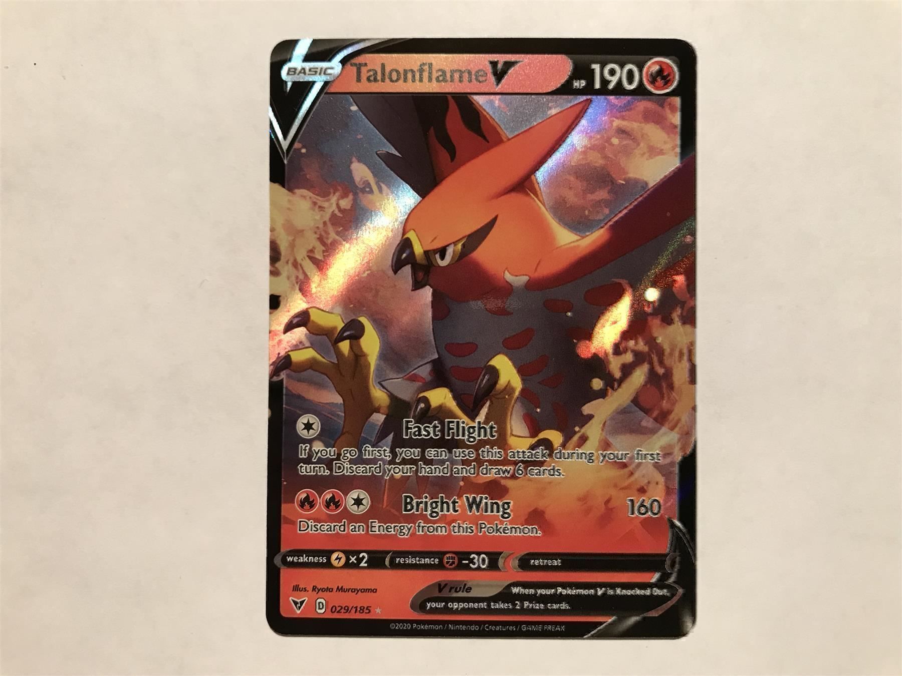 Pokémon Cartes à collectionner: Talonflame V – Neuf (Voir description) à Hagendorn par Pokecollectorch 1