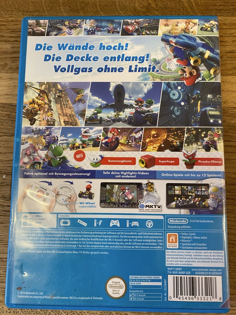 Giochi: Mario Kart 8 Wii U Spiel – Usato da Zürich venduto da linlin02 1