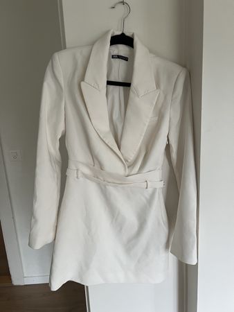 Zara Blazerkleid weiss