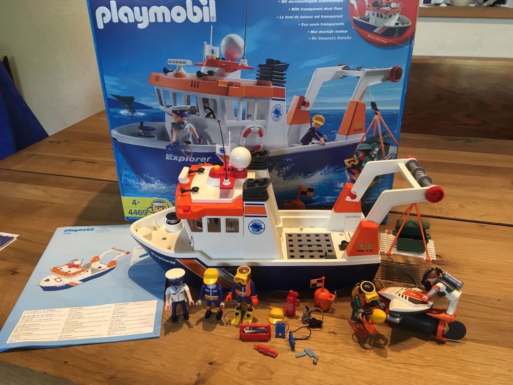 Playmobil Explorer Schiff 4469 mit Motor | Kaufen auf Ricardo