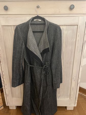 LANIUS Wollmantel Herringbone Herbst Winter Gr. 38