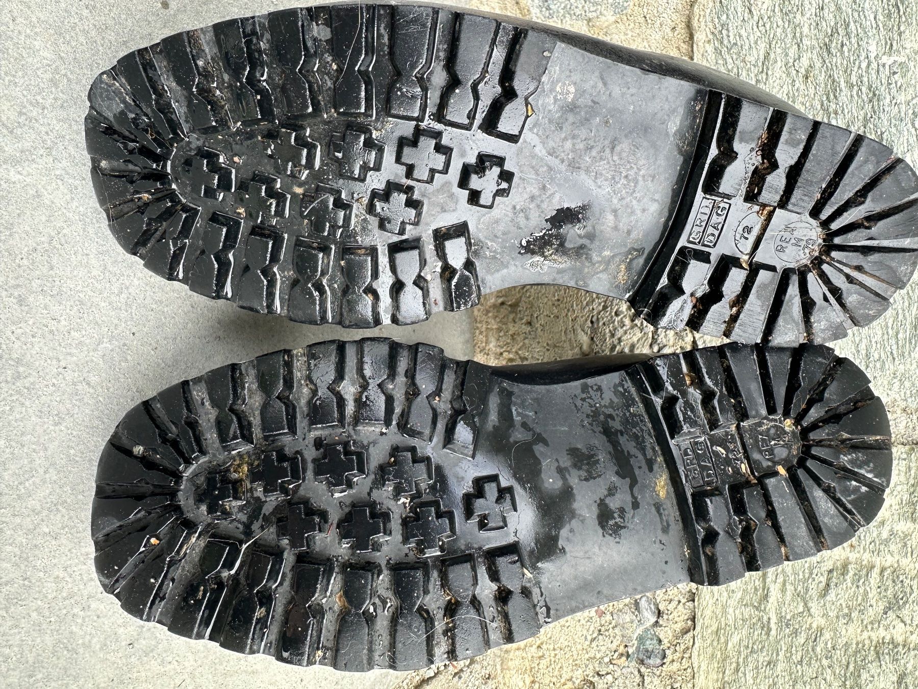 Bally Scarpe da uomo: Militär-Gebirgswanderschuh Bally Leder – Usato da Oberuzwil venduto da annina910 2