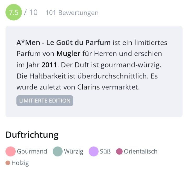 Mugler Profumi & Eau de Toilette: 2 ml LE GOÛT DU PARFUM MUGLER ABFÜLLUNG – Nuovo (secondo la descrizione) da St. Gallen venduto da CaliSunshine 3
