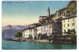 Morcote (TI) Lago di Lugano - Kirche - Restaurant - 1927