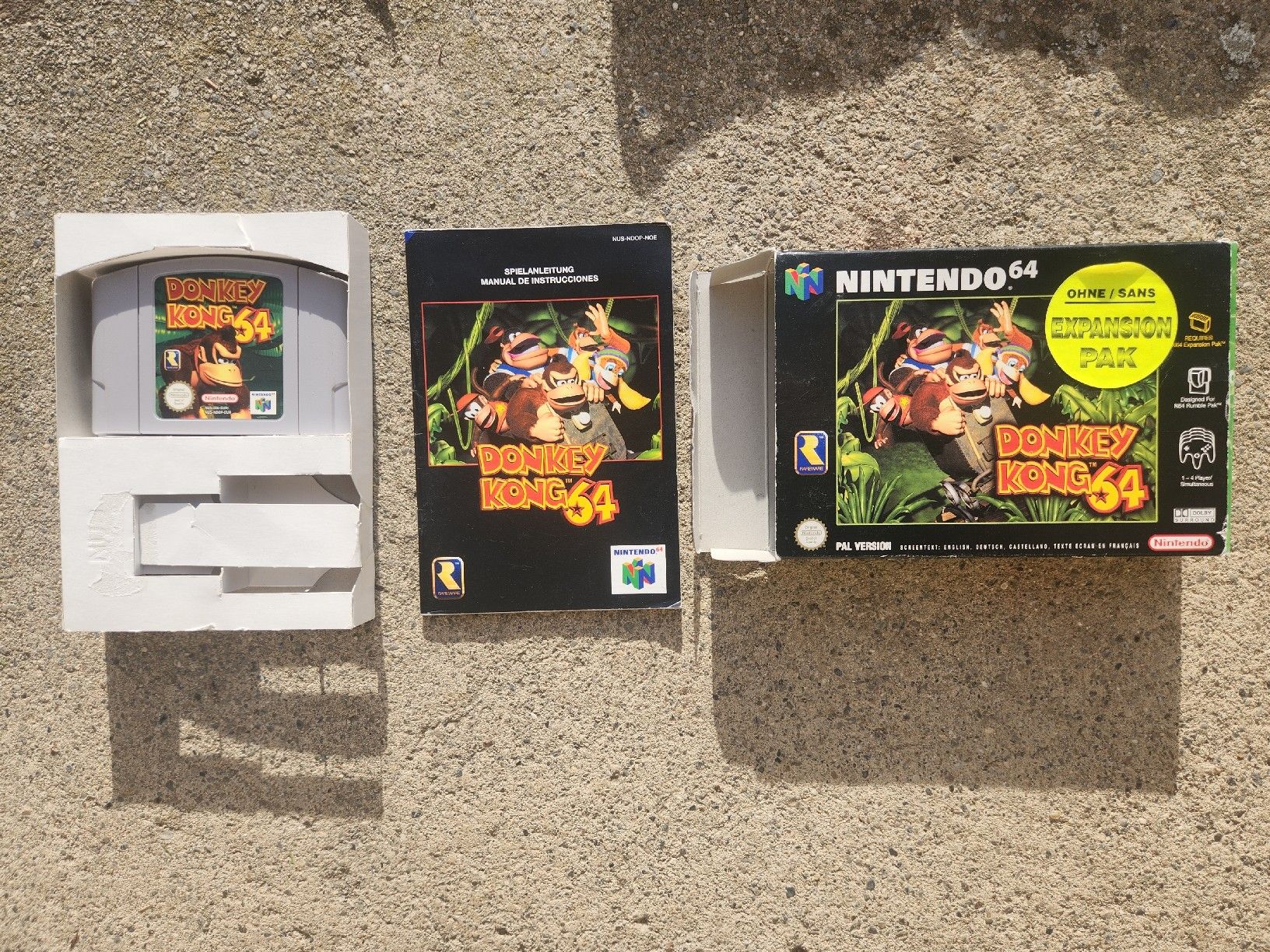 Donkey Kong 64 N64 OVP - Top Zustand! Klassiker für Sammler! (Gebraucht ...