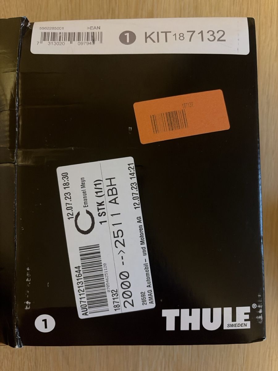 Thule Dachträger: Thule Kit 187132 – Neu (gemäss Beschreibung) aus Küsnacht ZH von martin8700