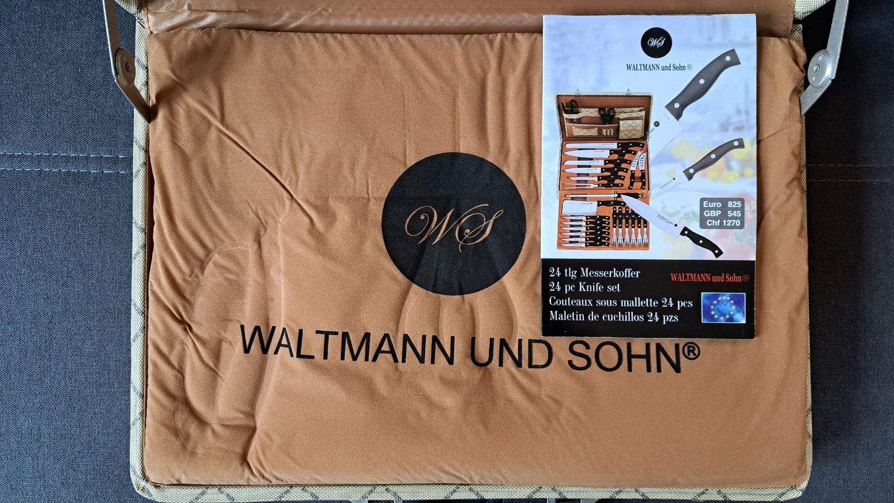 Coltelli: Messerkoffer Waltmann und Sohn – Nuovo e nell'imballaggio originale da Reiden venduto da Sue80 4