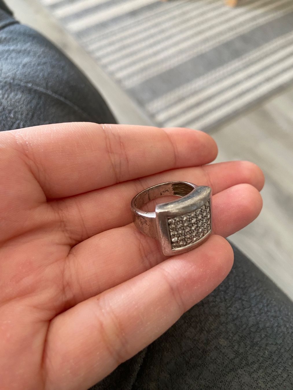 Bagues: Bague en argent taille 55 – D'occasion à Montreux par Perledor 4