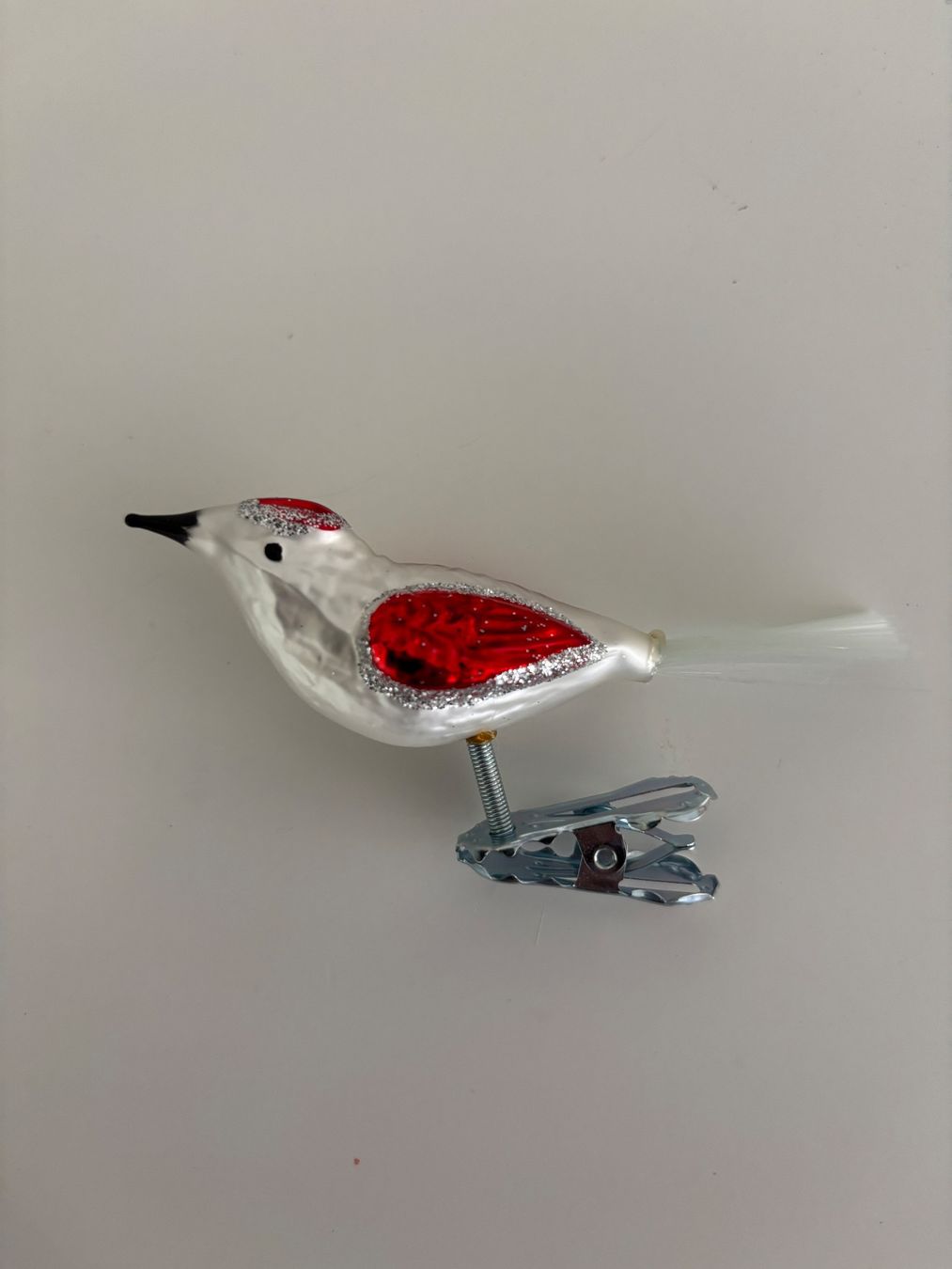 Tutte le decorazioni: Christbaumschmuck Vogel – Nuovo e nell'imballaggio originale da Luzern venduto da Tlubrr 3