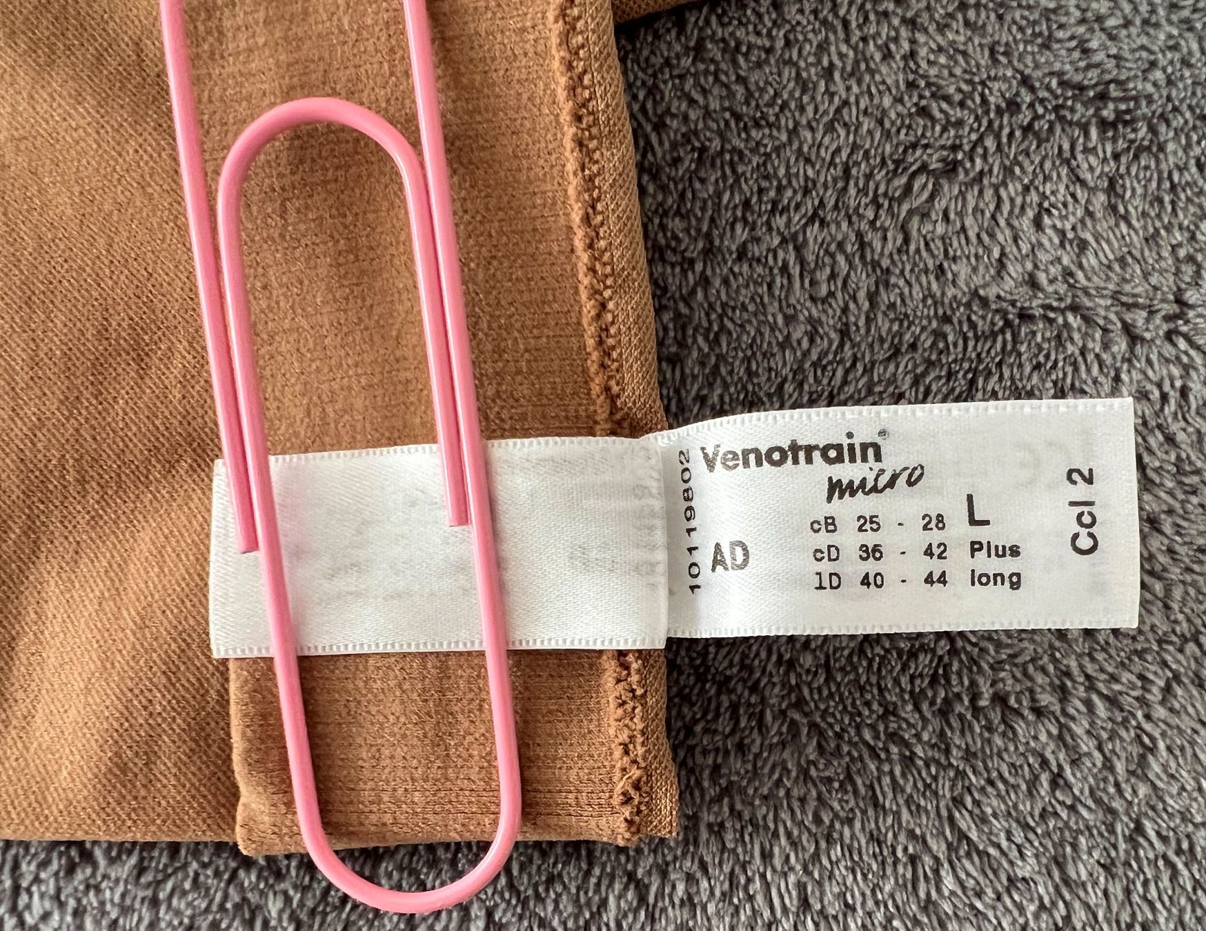 Calze: Bauerfeind VenoTrain micro Kompressionsstrümpfe AD Grösse L – Nuovo e nell'imballaggio originale da Lodrino venduto da mediwell 3