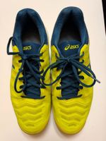 Asics Tennisschuhe gelb blau gebraucht guter Zustand