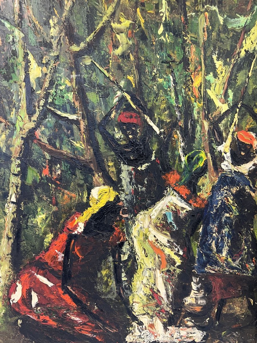 Gemälde: ANDRÉ FUTA(1931)HUILE SUR PANNEAU SIGNÉE – Gebraucht aus Genève von Qanil77 1