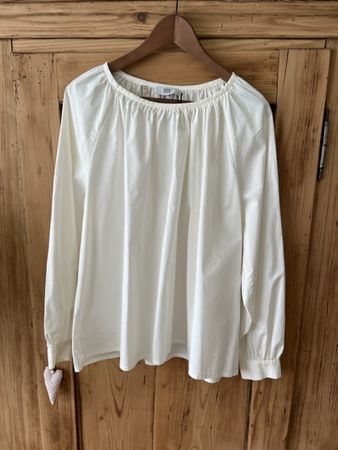 NOA NOA Bluse Weiss Gr. 40 Neu