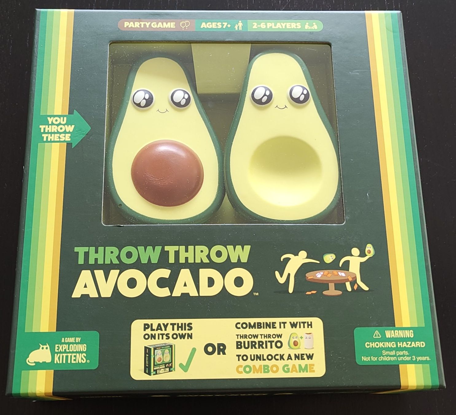 Spiele: Kartenspiel Throw Throw Avocado - Englische Version – Neu (gemäss Beschreibung) aus Biberist von Slick