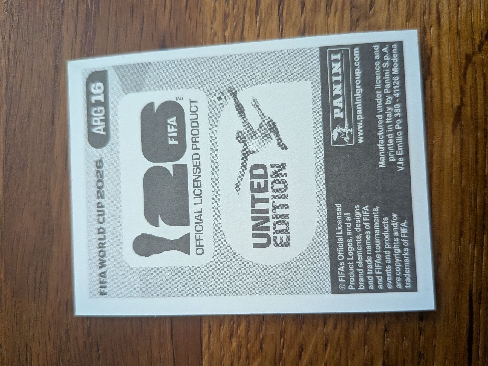 Panini Sammelbilder & Trading cards: Panini Argentinien 16 – Neu (gemäss Beschreibung) aus Dittingen von uke4243 1