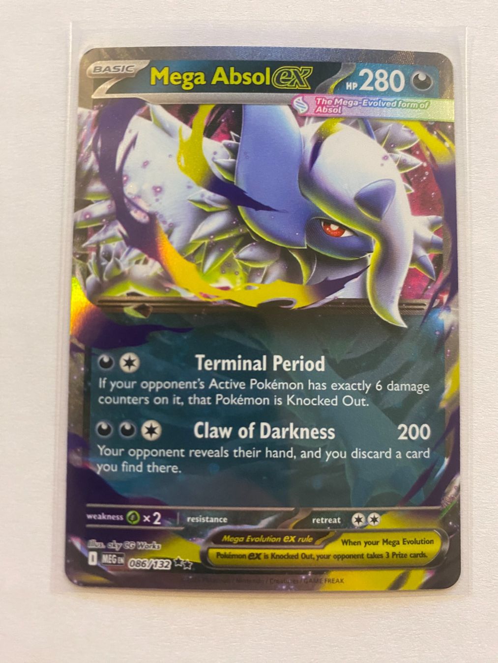 Pokemon Mega Absol EX 086/132 Mega Evolution EN (Neu (gemäss ...