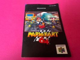 ANLEITUNG FÜR MARIO KART 64 NINTENDO 64