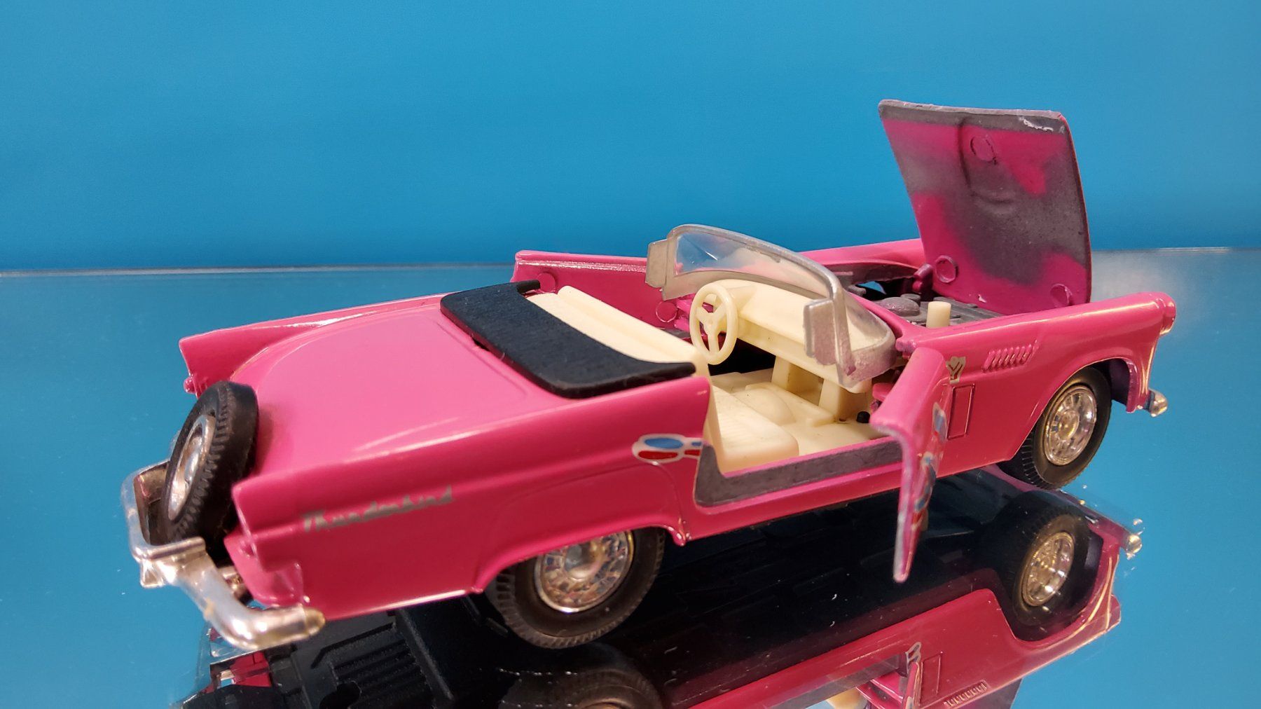 Ford Modellini d'auto: Modellauto "FORD THUNDERBIRD CABRIO" 1:37 Welly – Usato da Grüningen venduto da VENOM59 1