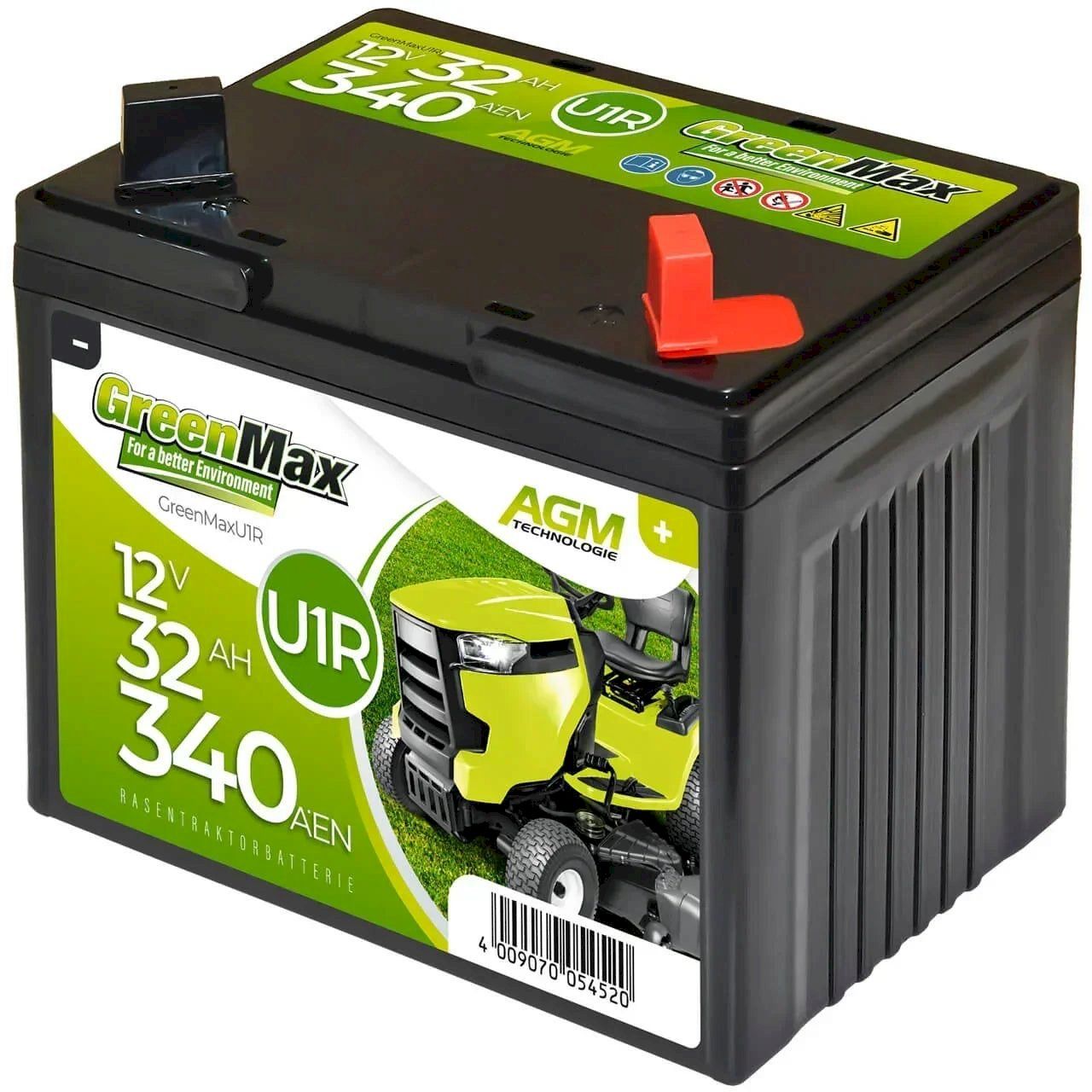 Sonstiges Fahrzeugzubehör: GreenMax U1R 12V 32Ah 340A Batterie – Neu und originalverpackt aus Bottighofen von zaap 1