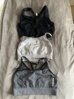 3 Gymshark Sport-BHs S/M