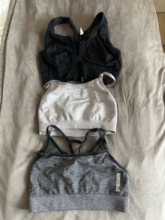 3 Gymshark Sport-BHs S/M