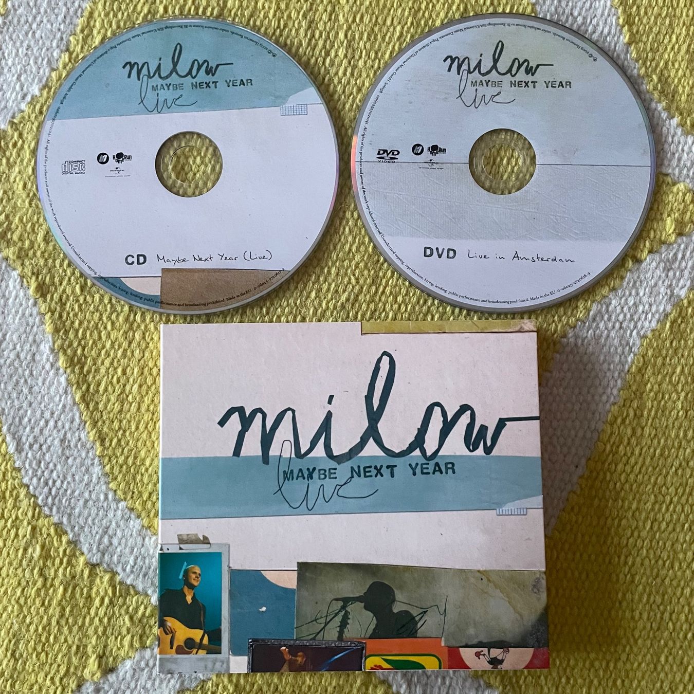 CDs: MILOW-CD+DVD LIVE (DIGIPACK) – Gebraucht aus Rorschacherberg von CD-Roli