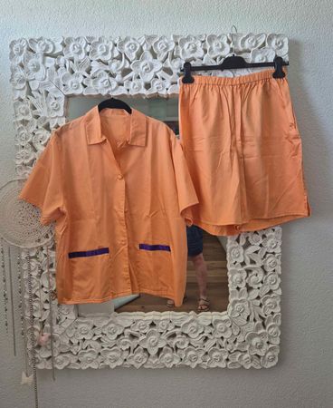 *NEU* PYJAMA 2-TEILIG, FISCHBACHER STOFFE, Gr.L NP 410.-