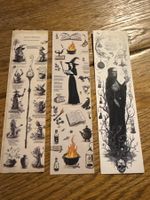 3x Lesezeichen-Buchzeichen- Wicca-Zauber-Mystic-Hexe