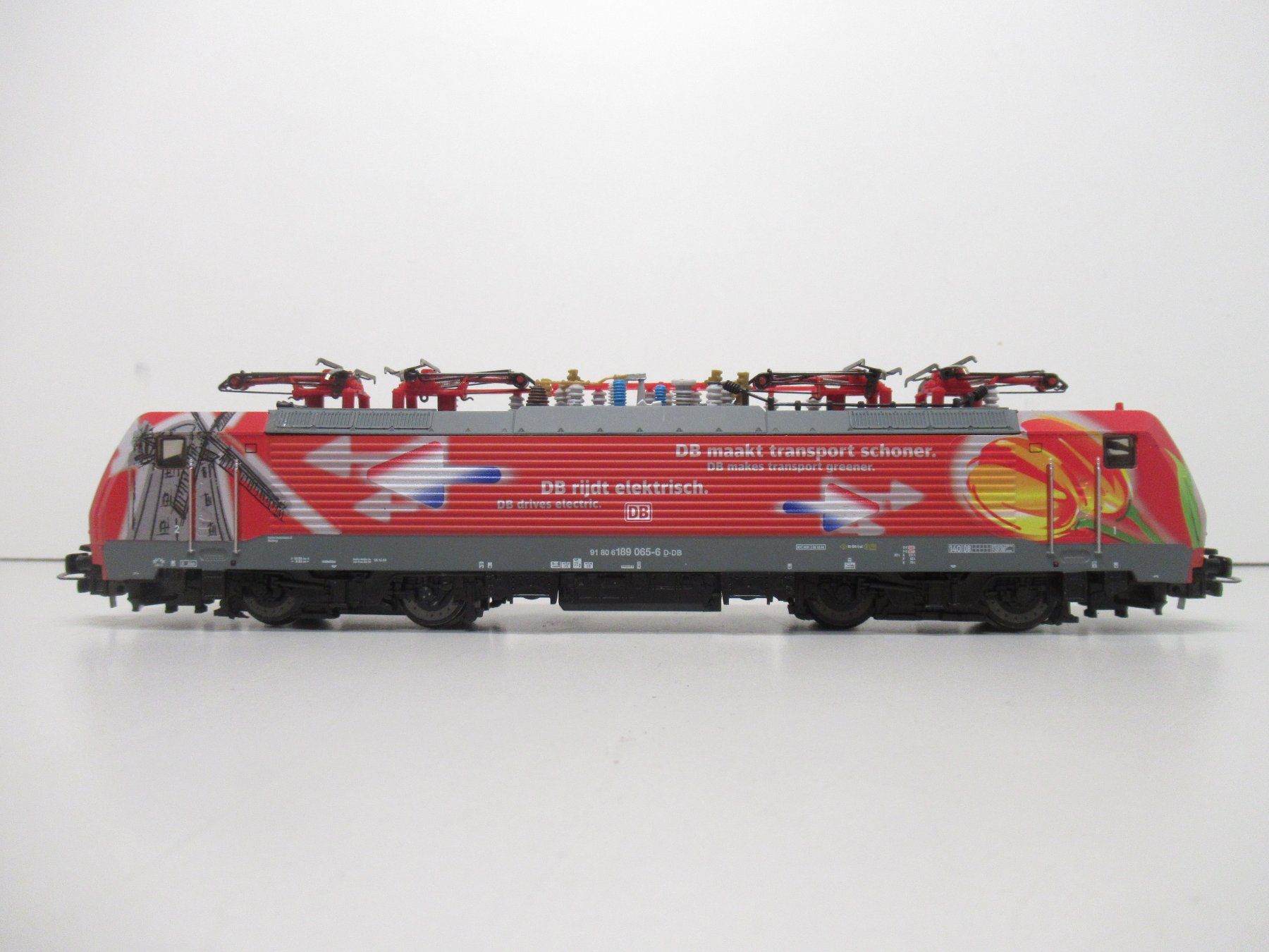 Piko Modellini di ferrovie: Piko 71015 E-Lok BR189 Deutsche Bahn Tulpendesign Analog H0 – Usato da Basel venduto da mhmarken 1