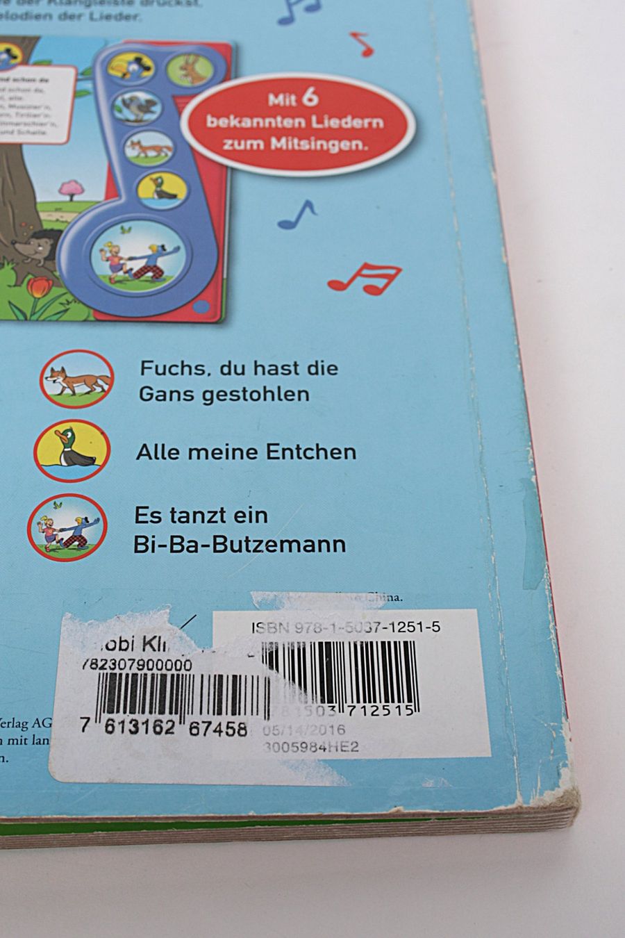 Libri: DIE SCHÖNSTEN KINDERLIEDER - GLOBI – Usato da Zollikofen venduto da Restwert_Zollikofen 4