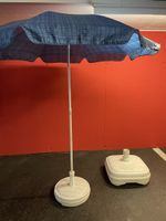 Sonnenschirm Marktschirm rund mit Ständer