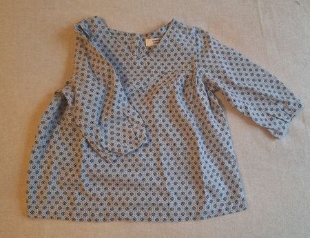 Comptoir des Cotonniers - Blouse soie et coton - T. 4-5 ans