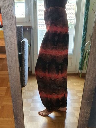 Luftige Pumphose Sarouelhose Aladinhose Haremshose