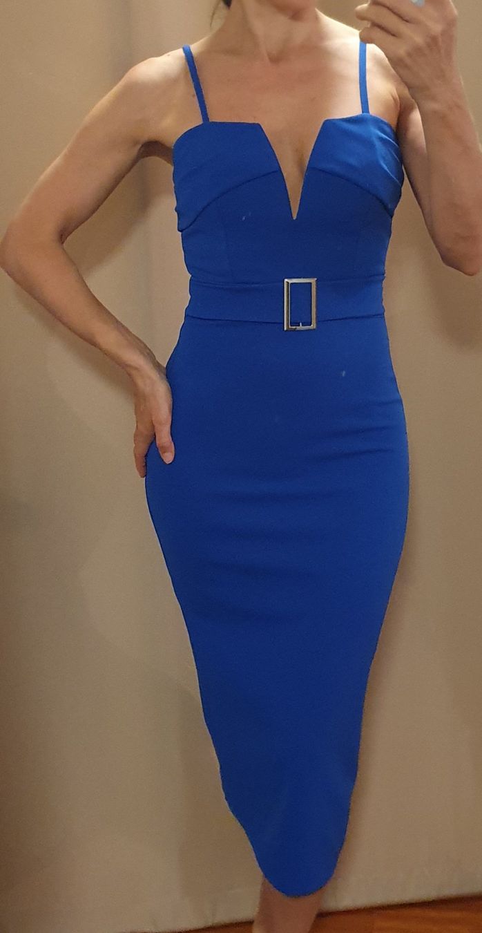 Vestiti: Kleid royalblau, Grösse 34, elegant – Usato da Stansstad venduto da InStyle8
