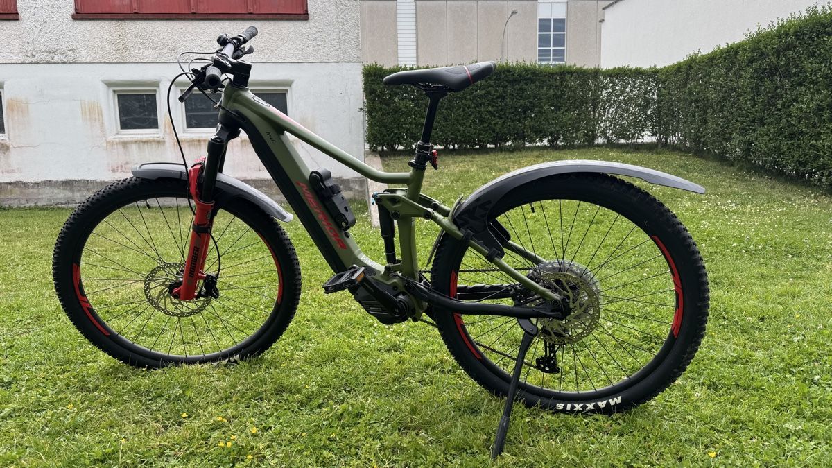 Merida Biciclette: E-Bike Fully Merida eONE-FORTY 500 Top Zustand! – Nuovo (secondo la descrizione) da Arbon venduto da nad_5drj 5