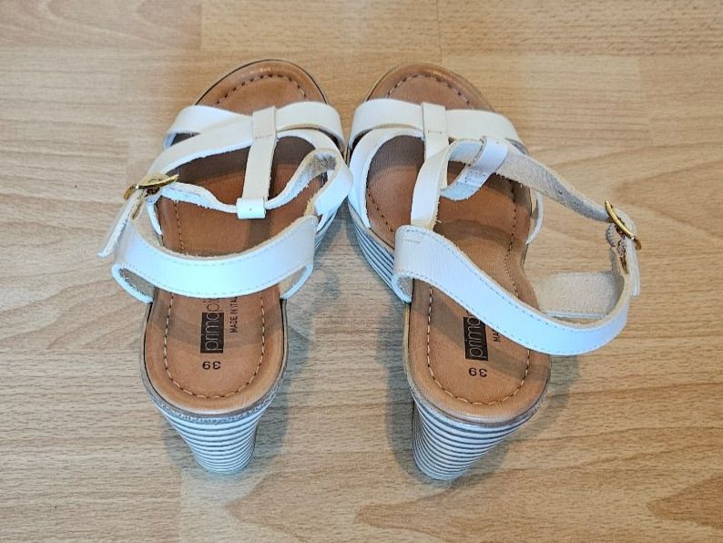 Scarpe da donna: Damen Leder Summer Pumps...Sandale – Nuovo (secondo la descrizione) da St. Gallen venduto da Demos86 3